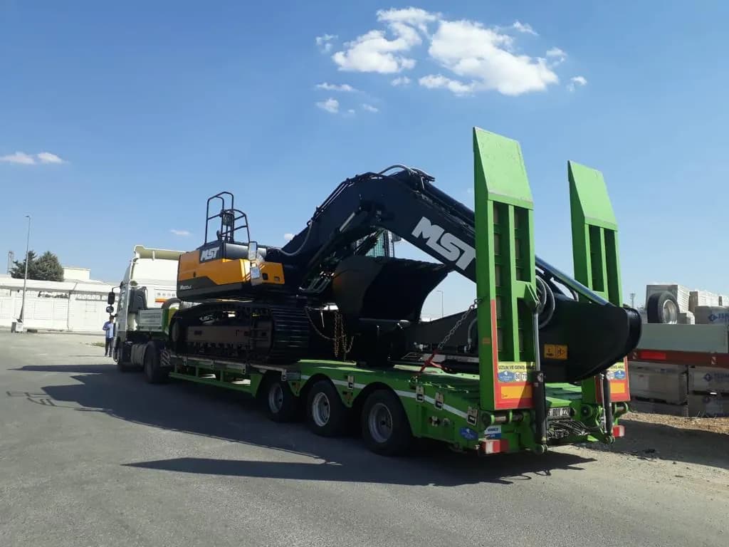 Mst ekskavator tasima — MY Nakliyat ağır nakliyat