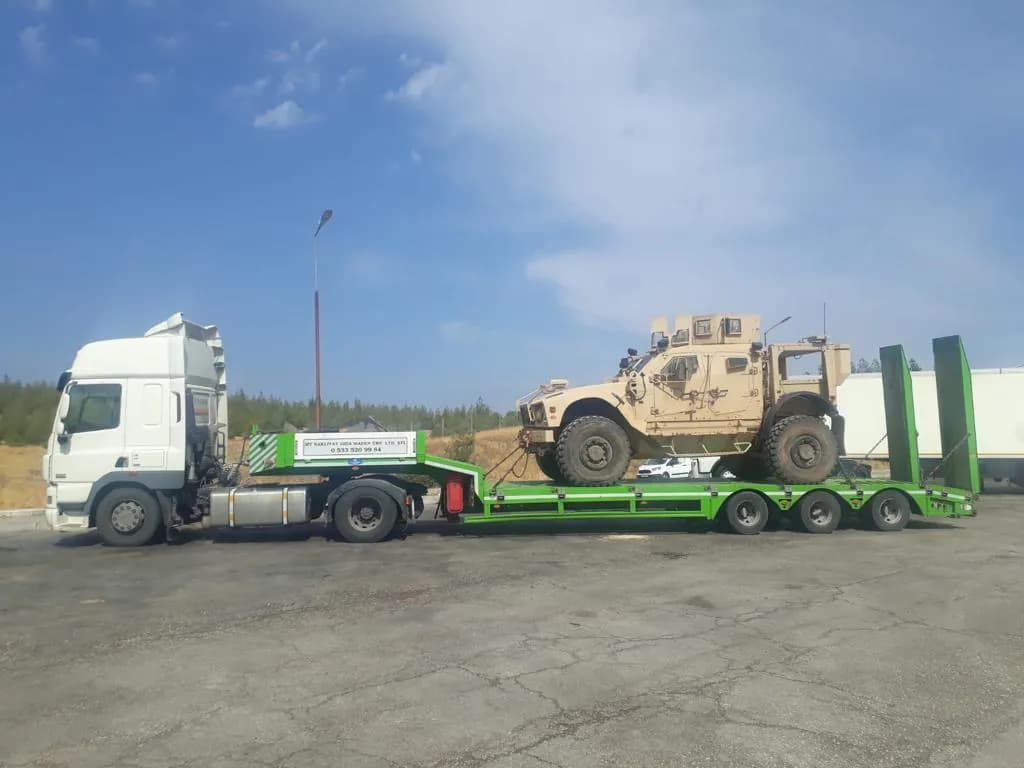 Tekfen terex vinc nakliyesi — MY Nakliyat ağır nakliyat