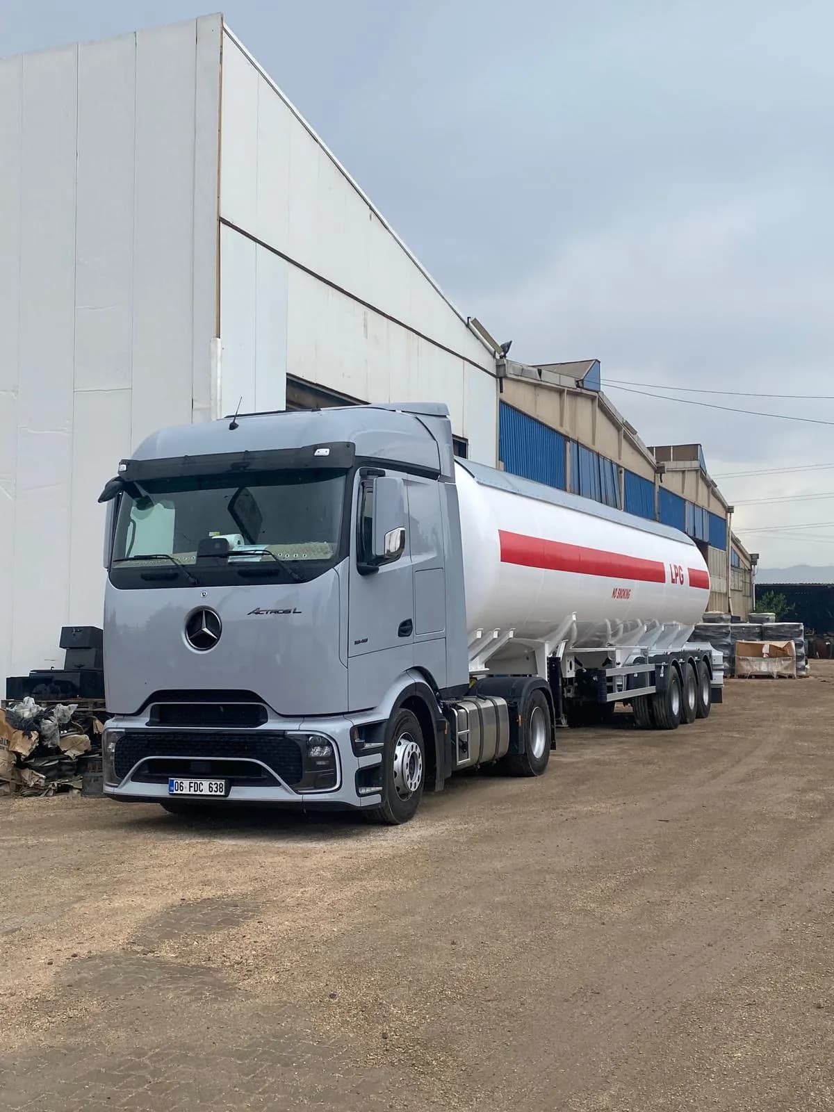 Lpg tankeri tasima — MY Nakliyat ağır nakliyat