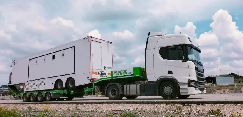 Mobil yayin araci tasima — MY Nakliyat ağır nakliyat